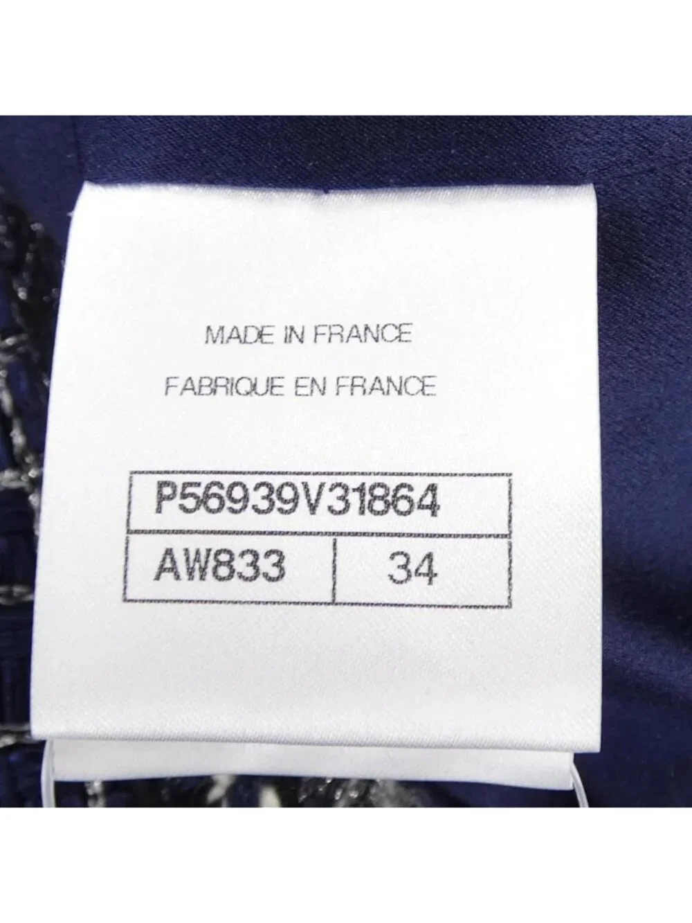 Chanel Coat Navy